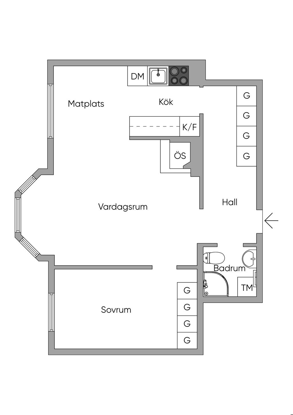 Planlösning, 2D