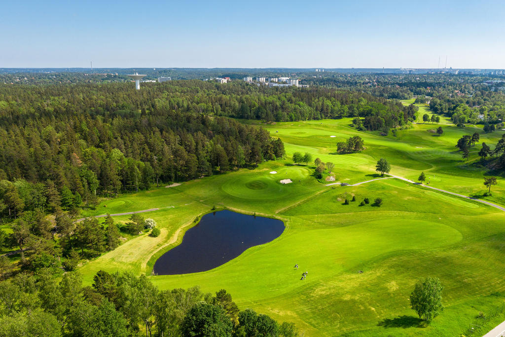 Lidingö Golfbana från ovan