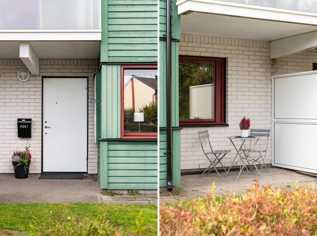 Entré / uteplats framsida