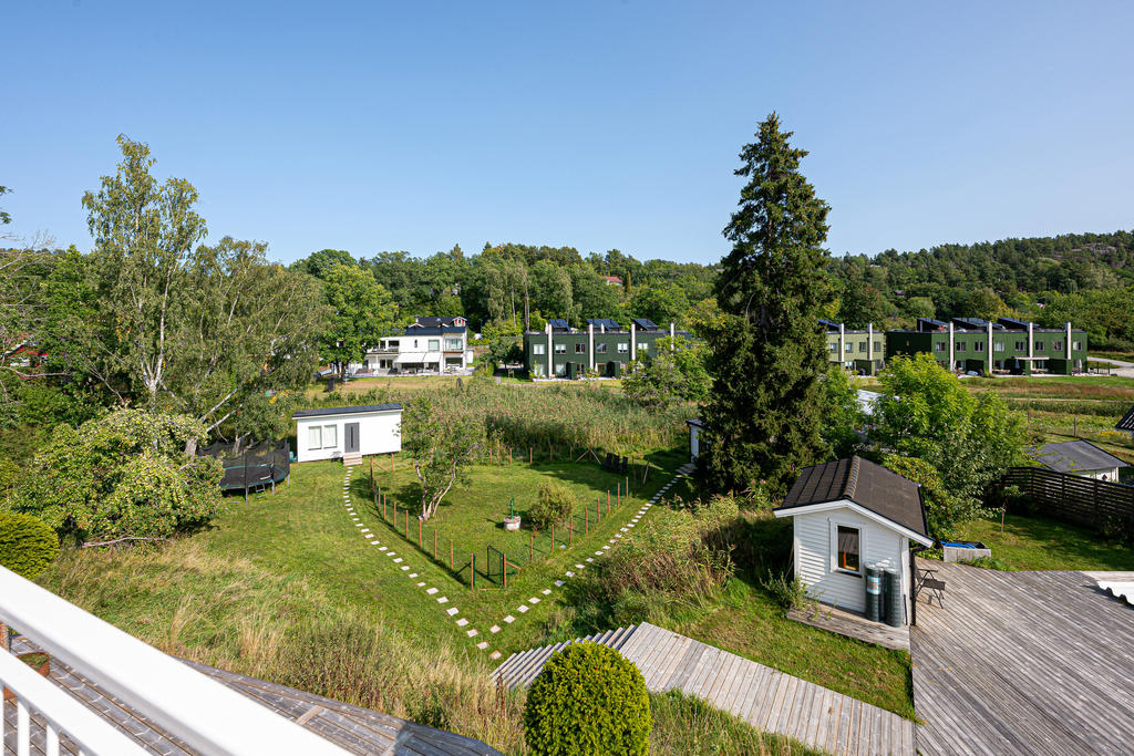 Vy från balkong