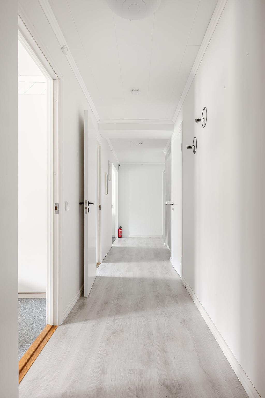 Korridor på entréplan