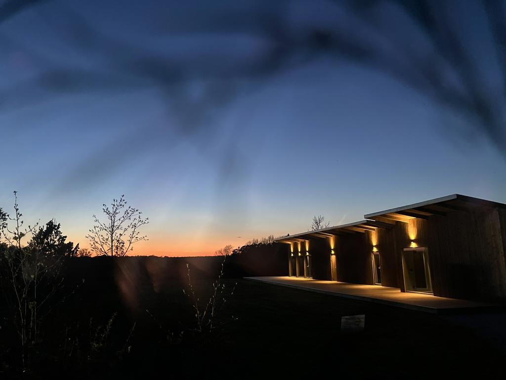 Huset på kvällen