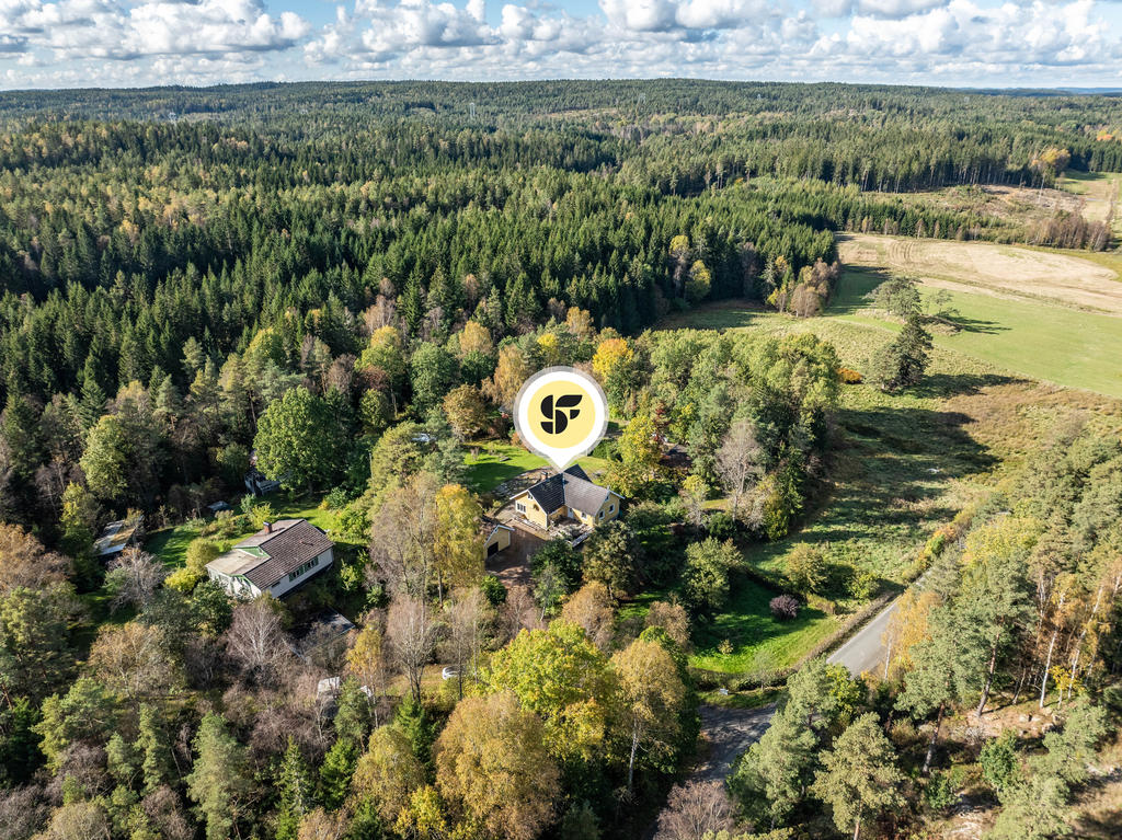Härligt lantligt läge på denna lilla "minigård".