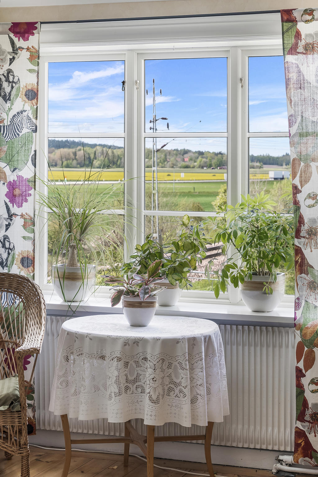 Vy ifrån sovrummet