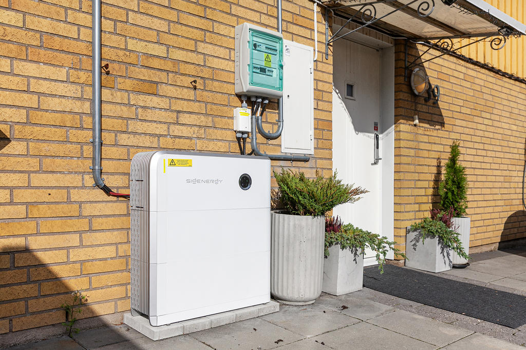 Batteri för lagring av solcellsenergin