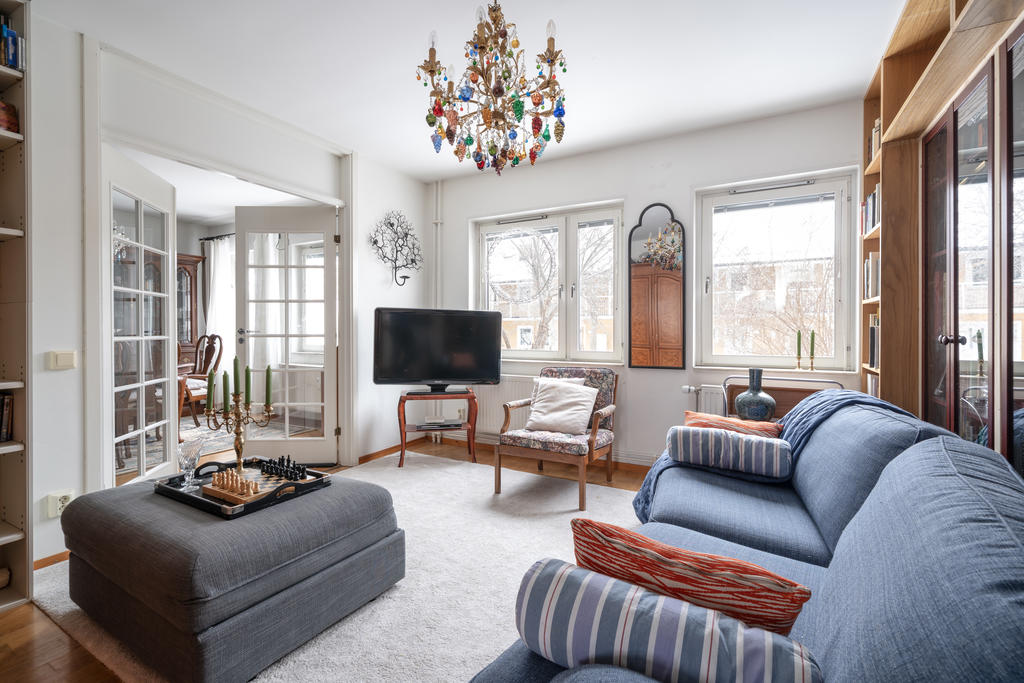 TV-rum / Bibliotek, alternativt matsal