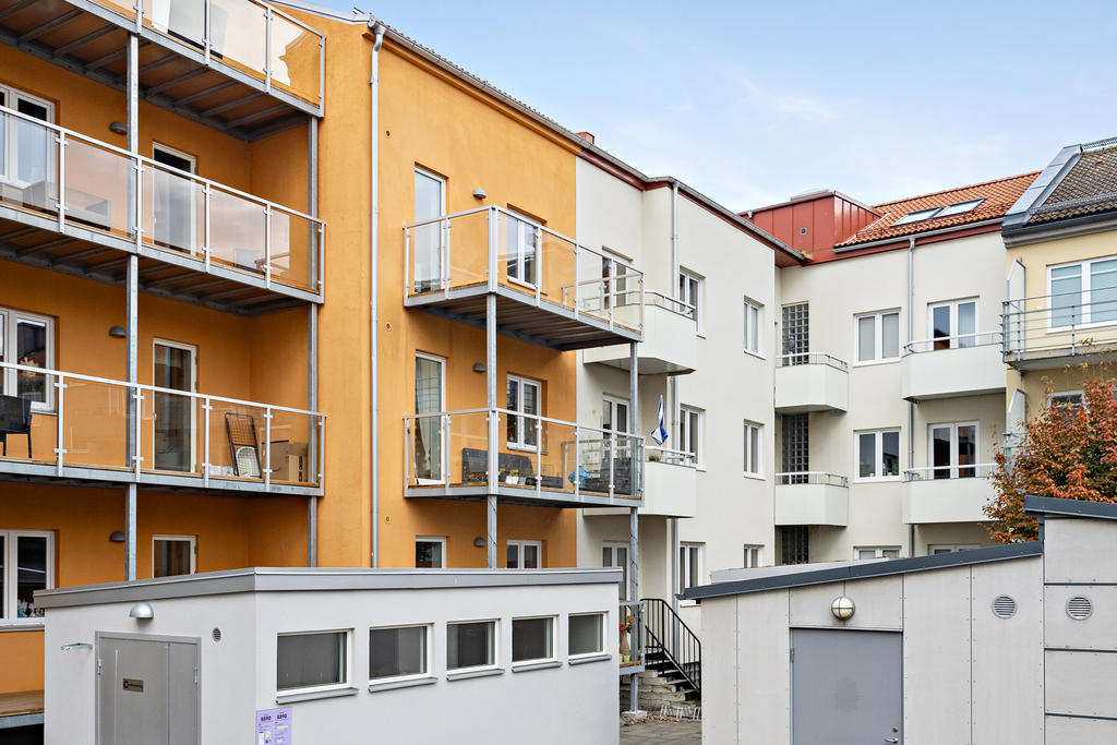 Bild från innergården.