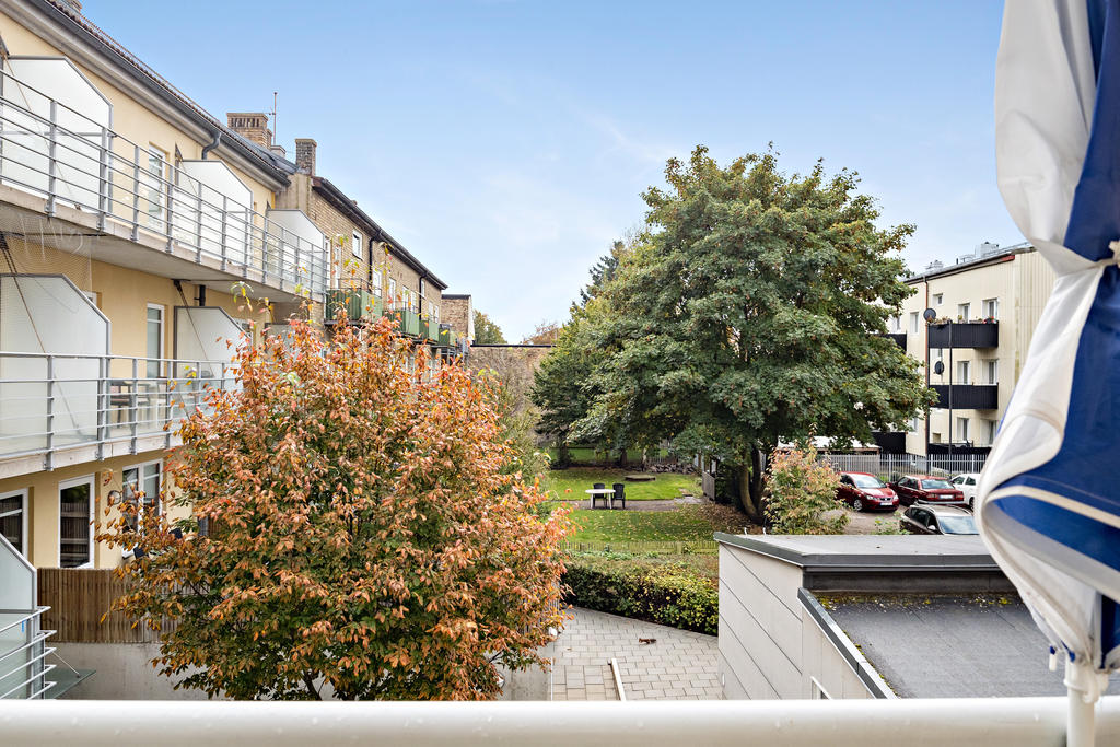 Utsikt från balkongen!