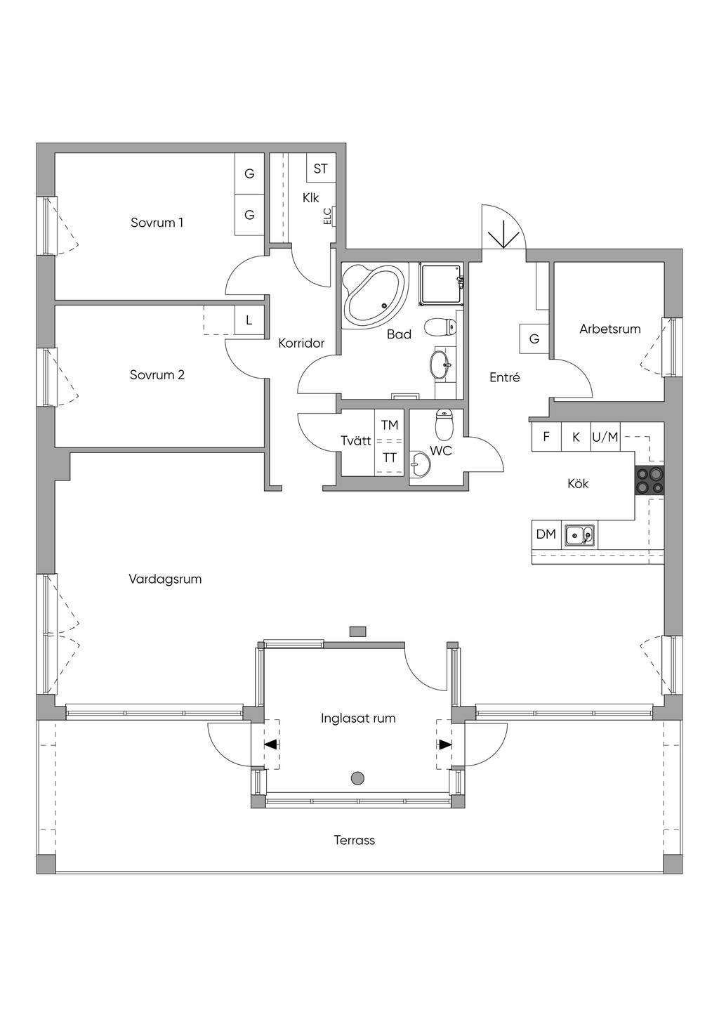 Planlösning