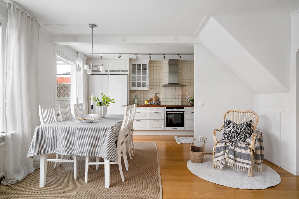 Klassiskt och  tidlöst kök som renoverades 2012