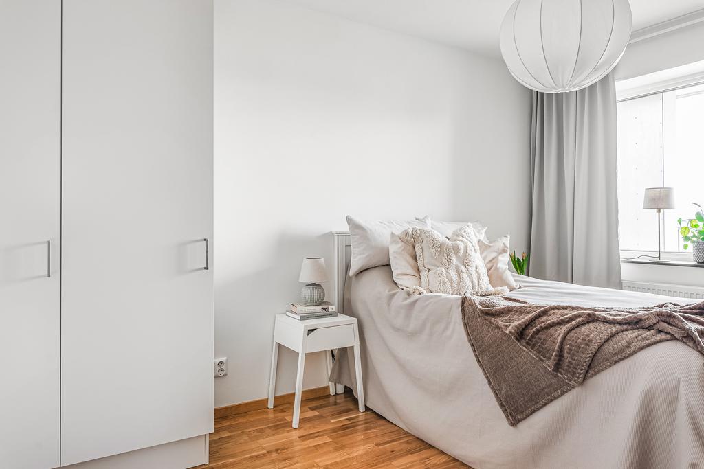 Garderober i sovrummet