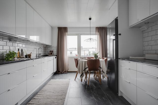 Kök med matplats