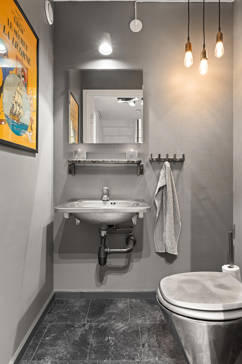 Gättoalett på entréplan