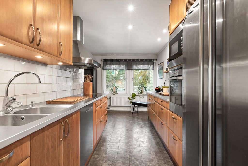 Fräscht och praktiskt kök