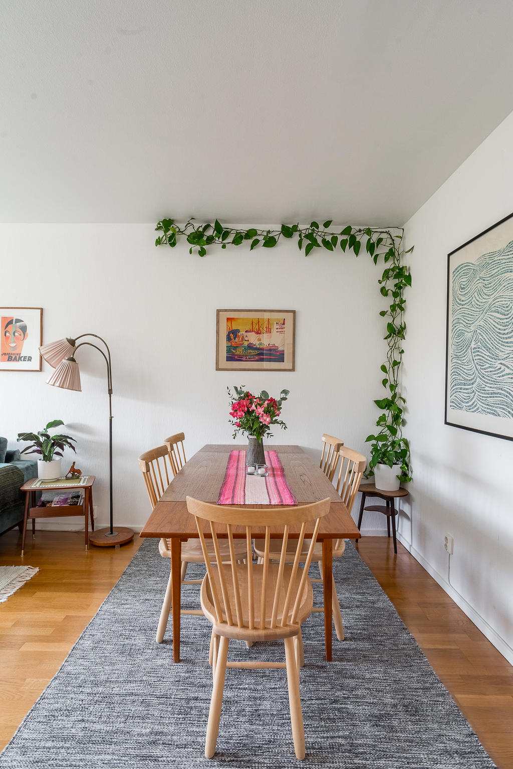 Plats för större matgrupp.