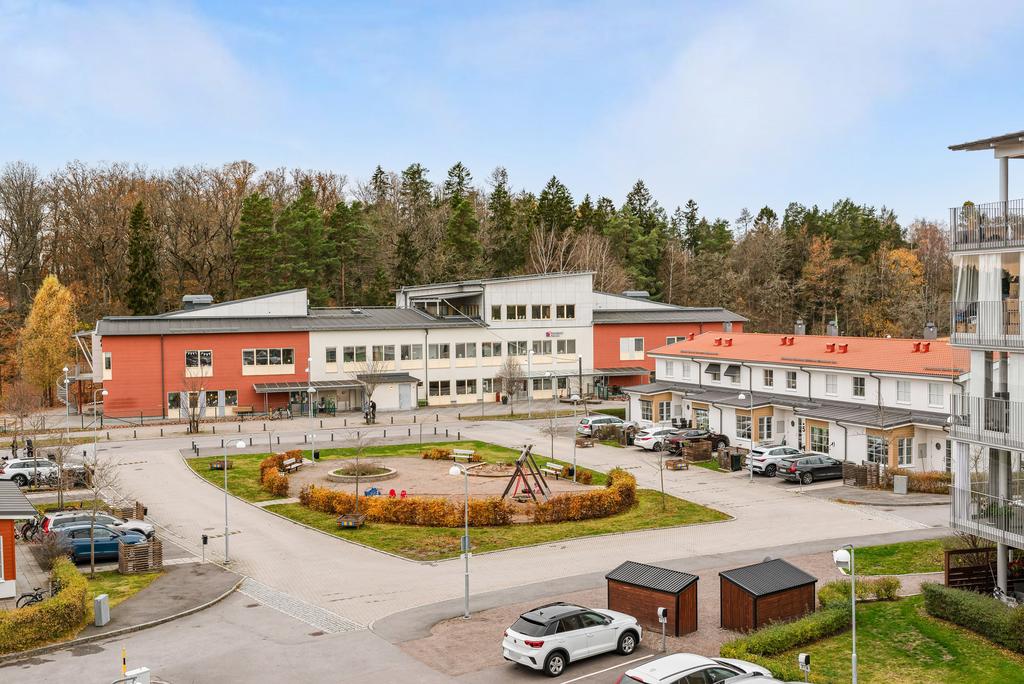 Utblick från balkong