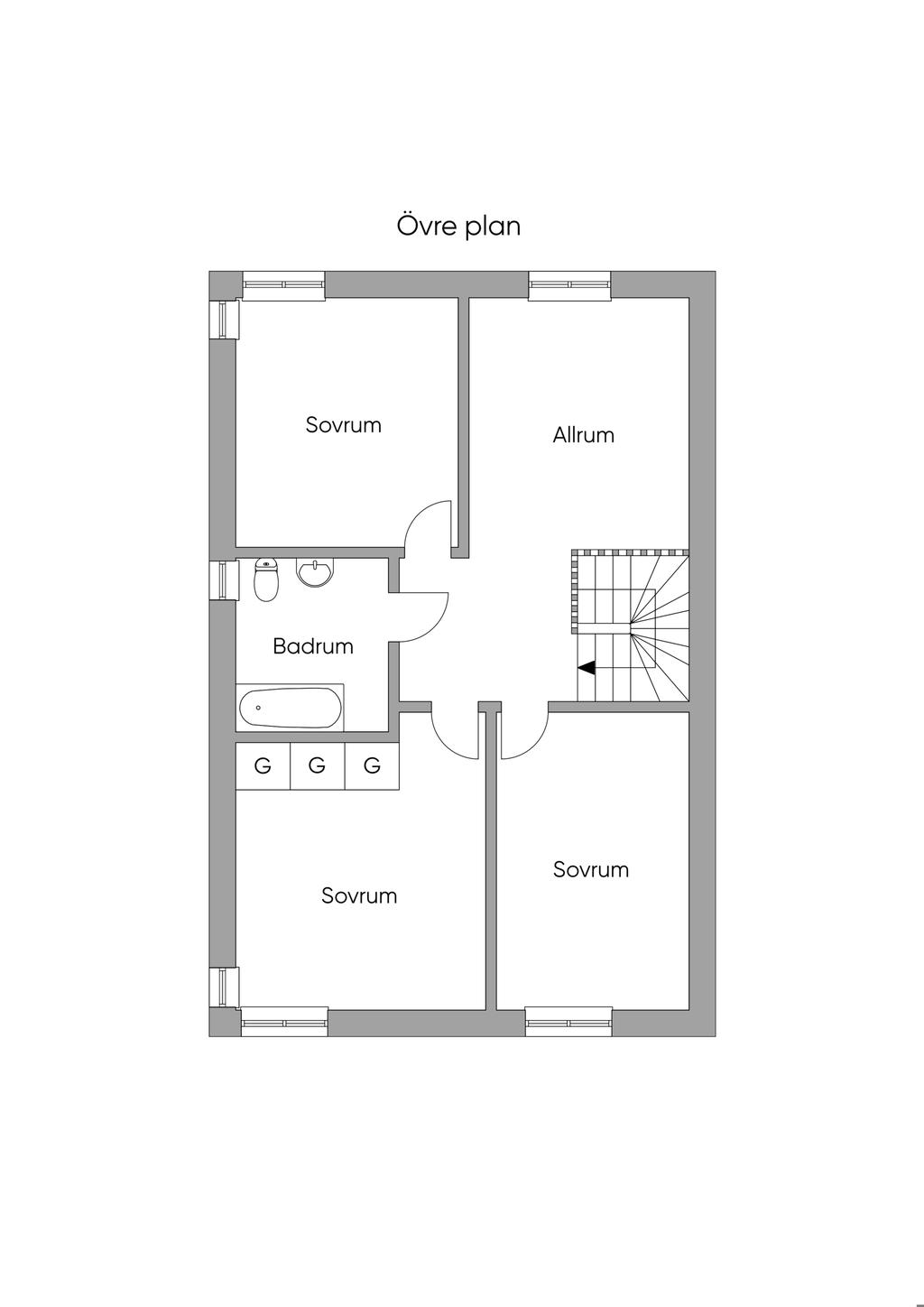 Övre plan