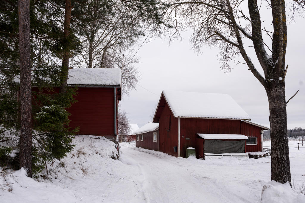 Vy från vägen. 