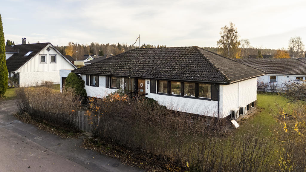 Framsidan av huset