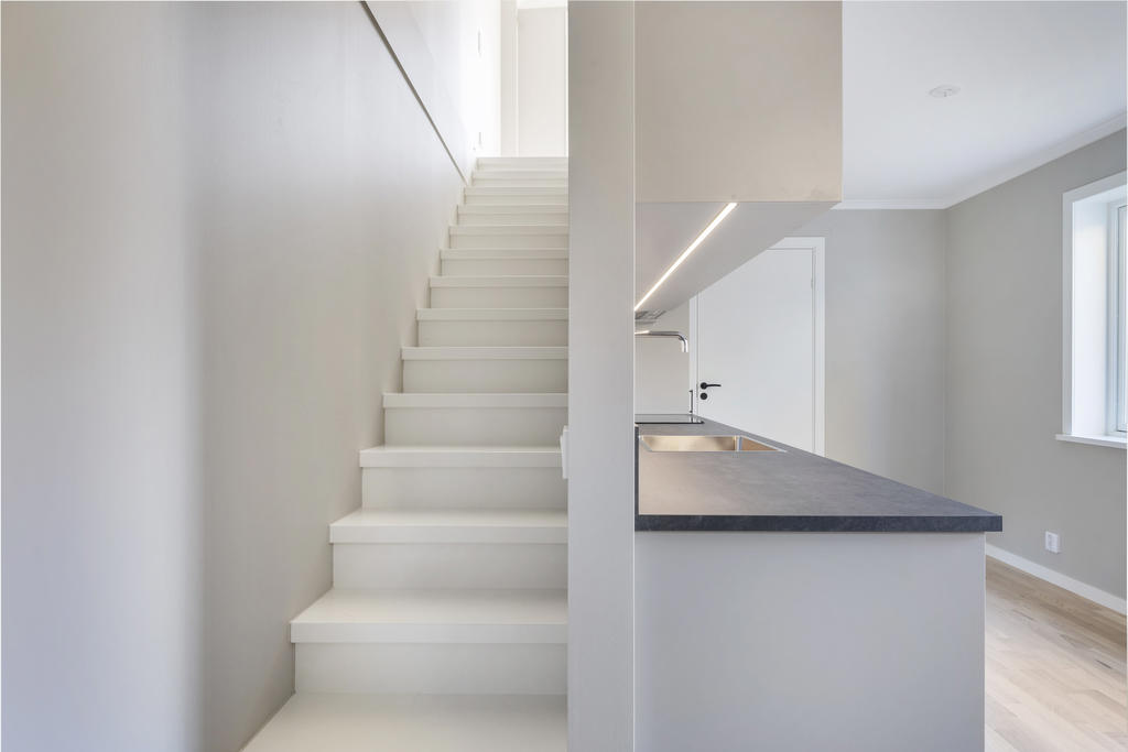 Trappa till övre plan