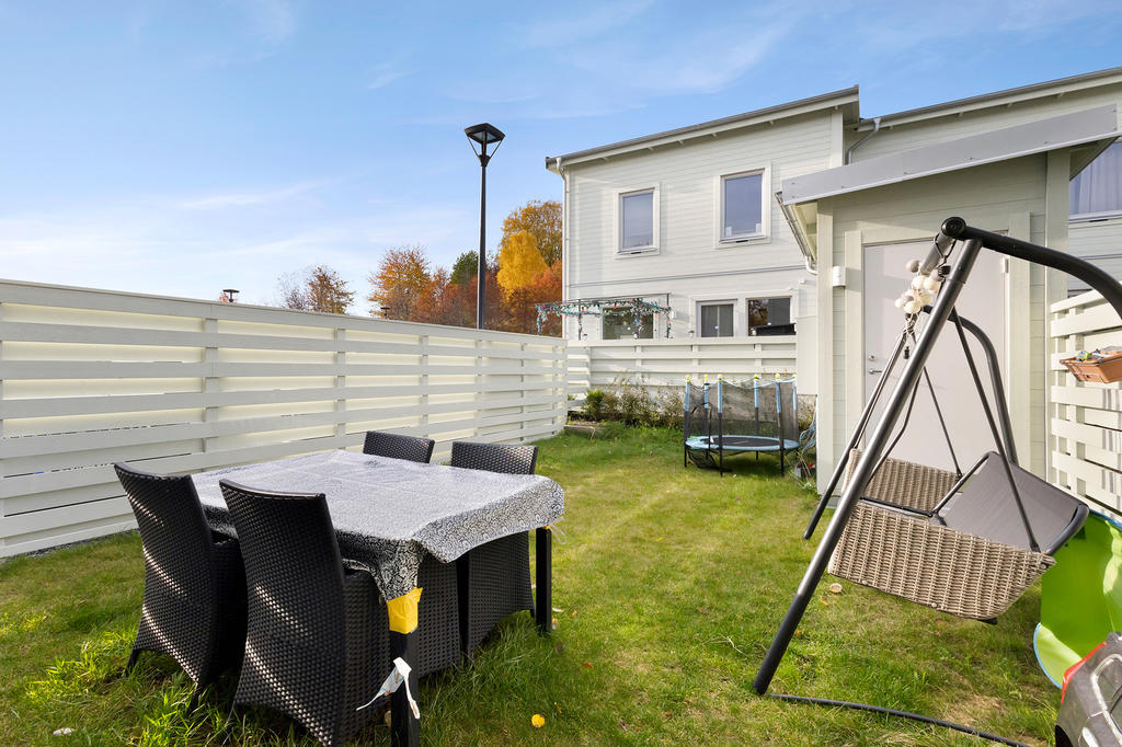 Uteplats på baksidan