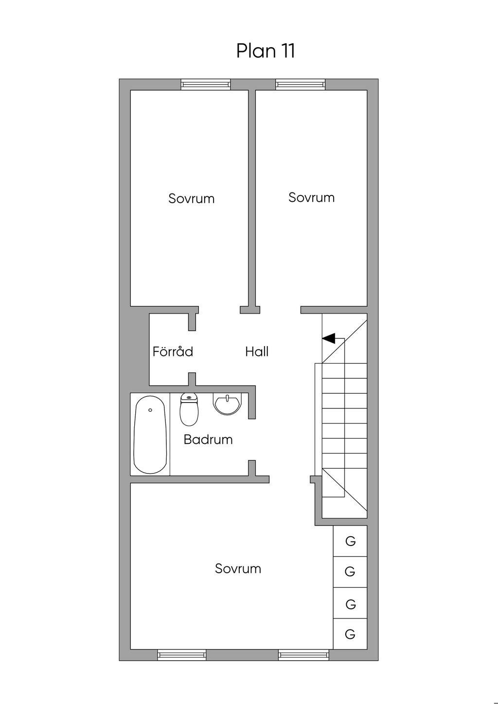 Övre plan