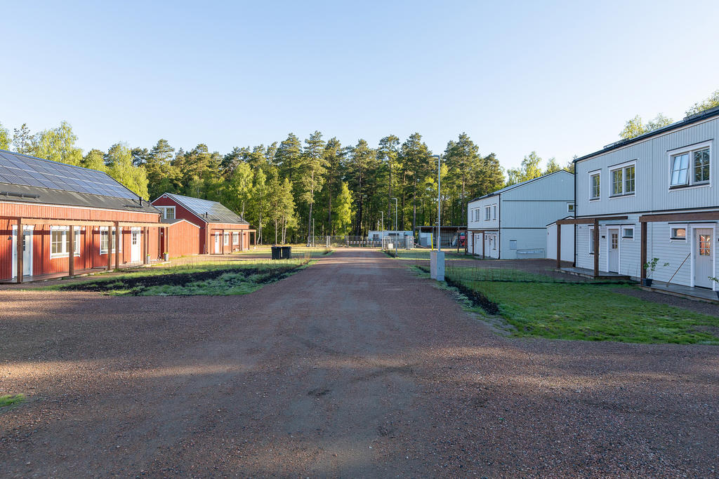 Gatuvy Brf Talldungen i Hemmestorp etapp 1.