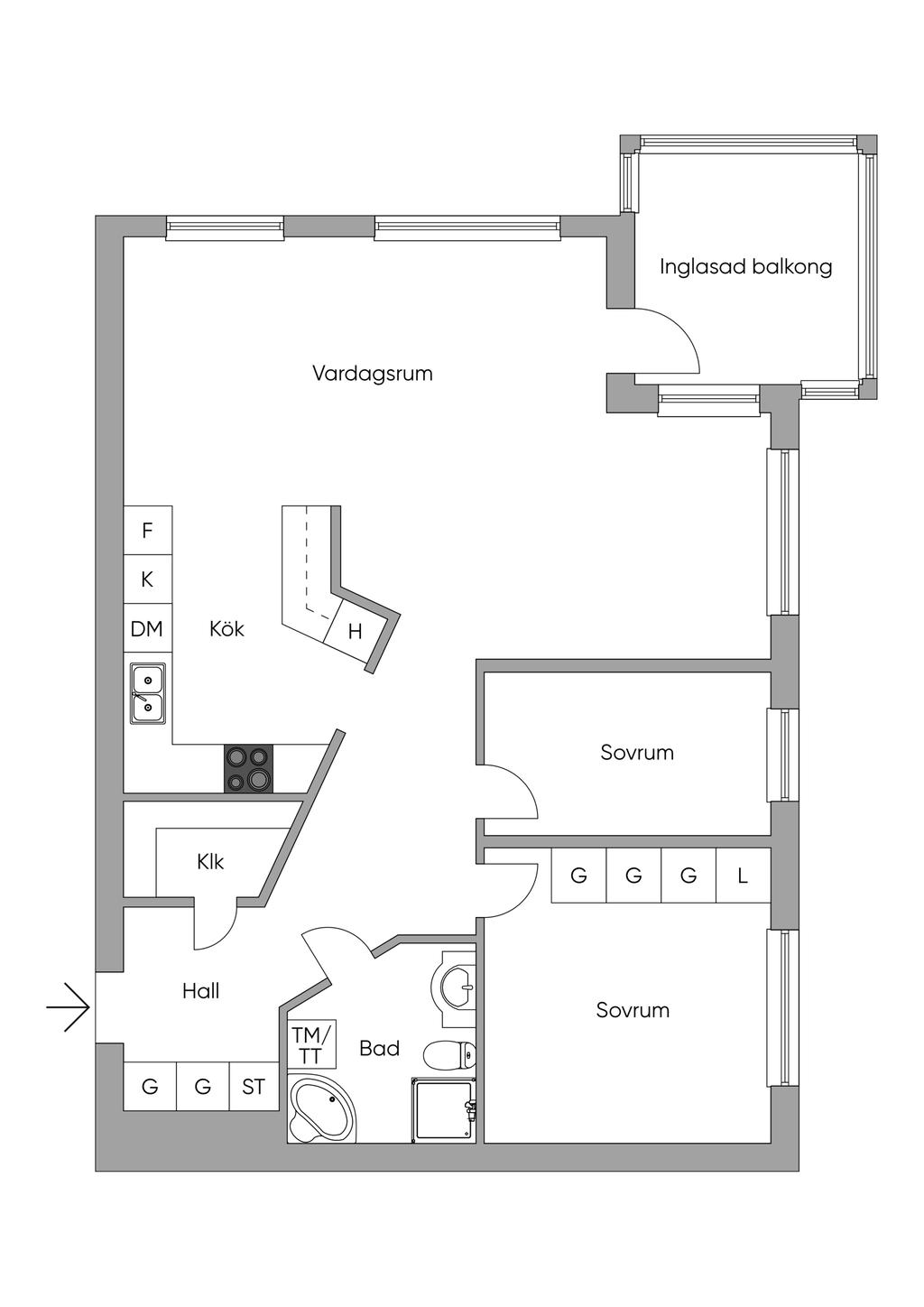 Planlösning