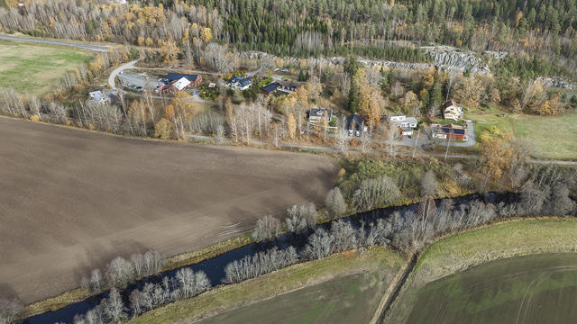 Trevligt område intill Hedströmmen 