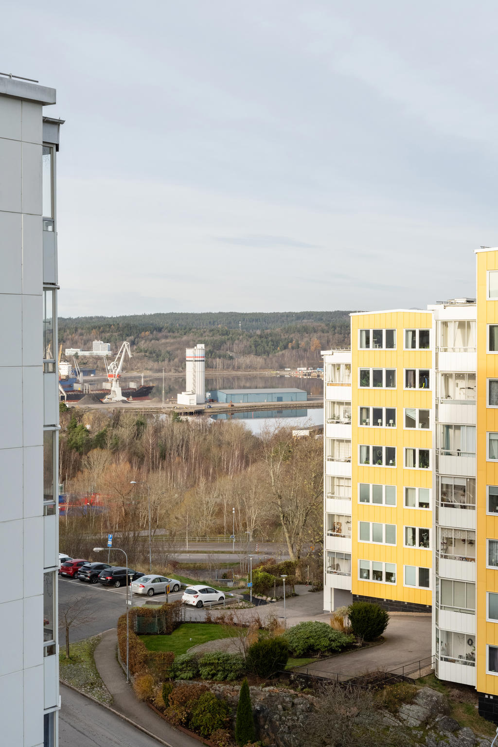 Utsikt från balkongen