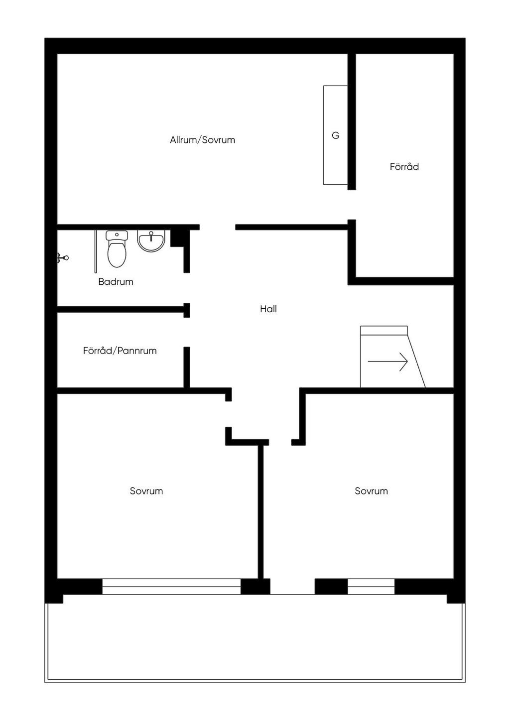 Suterrängplan
