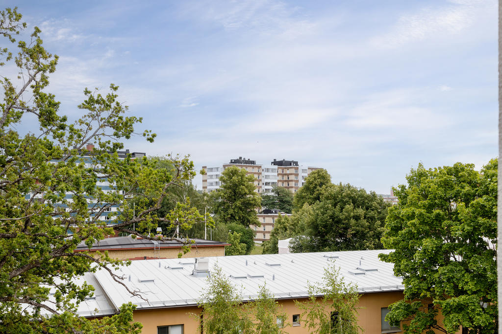 Utsikt från franska balkongen