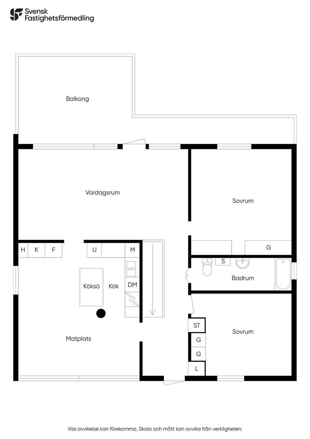 Planlösning övre plan 