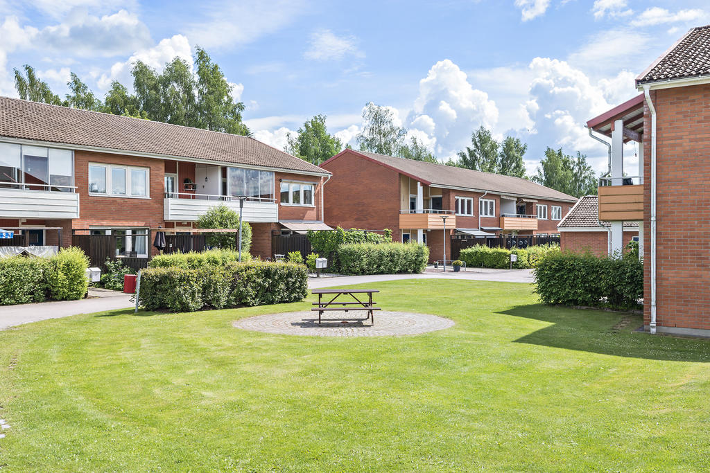 Trevliga innergårdar i föreningen