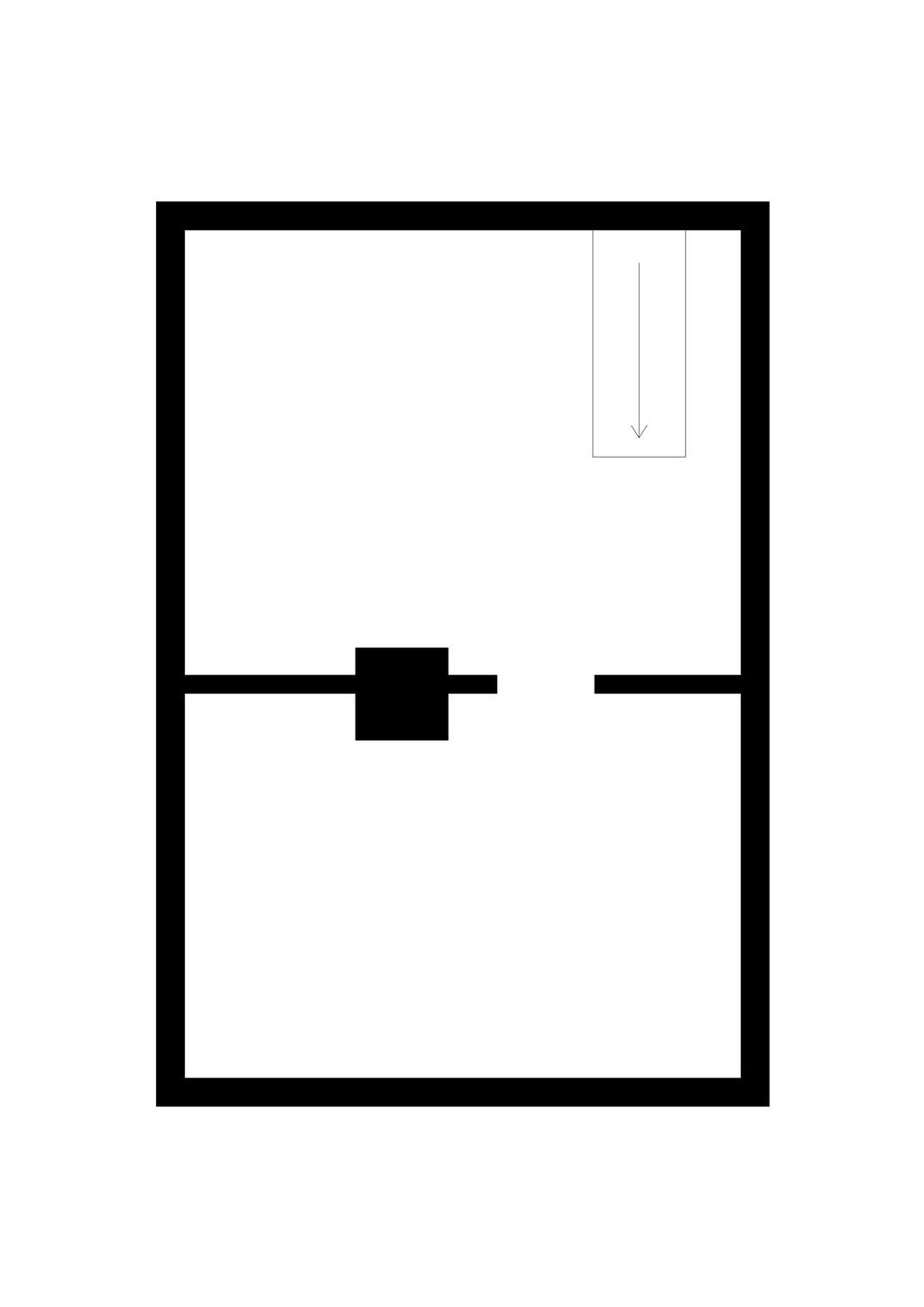 Övre plan gamla huset