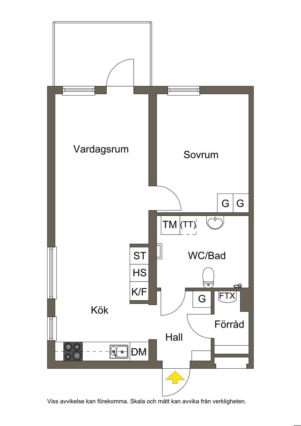 Planlösning 2D