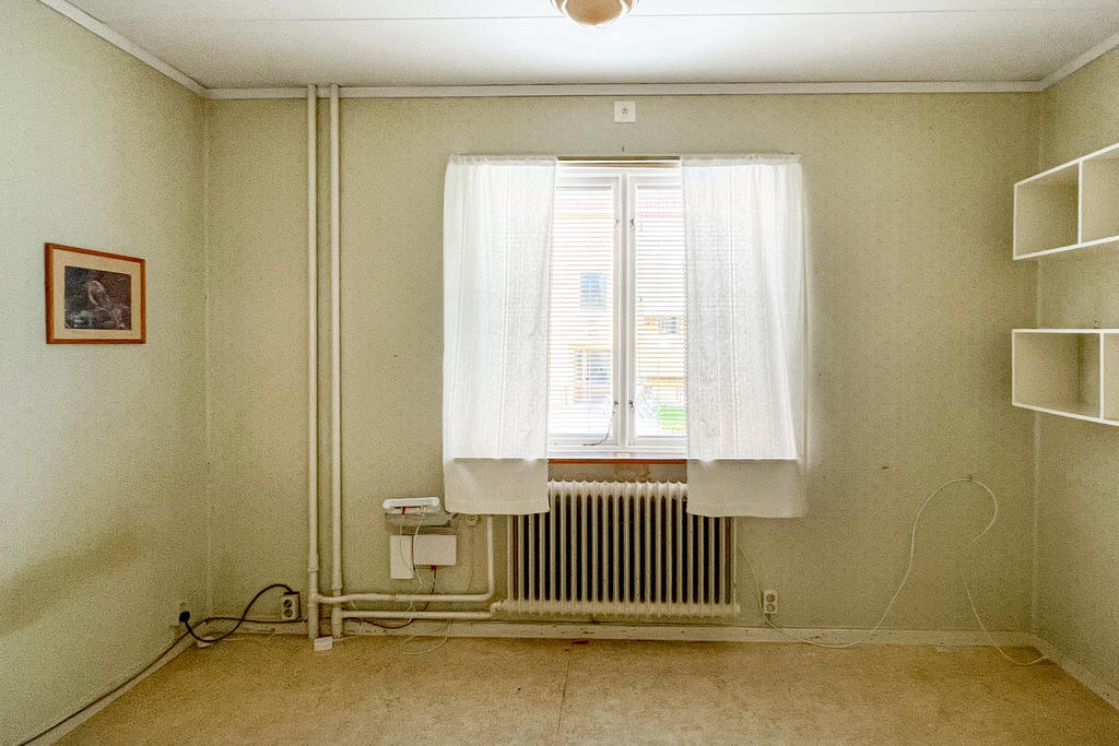 Sovrum med garderober