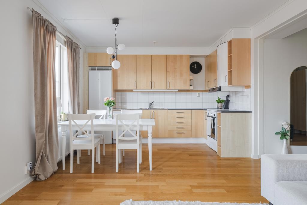 Kök med matplats