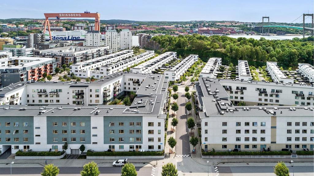 Vy över Astris gata