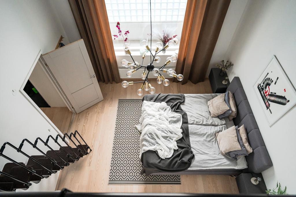 Utsikt över sovrummet