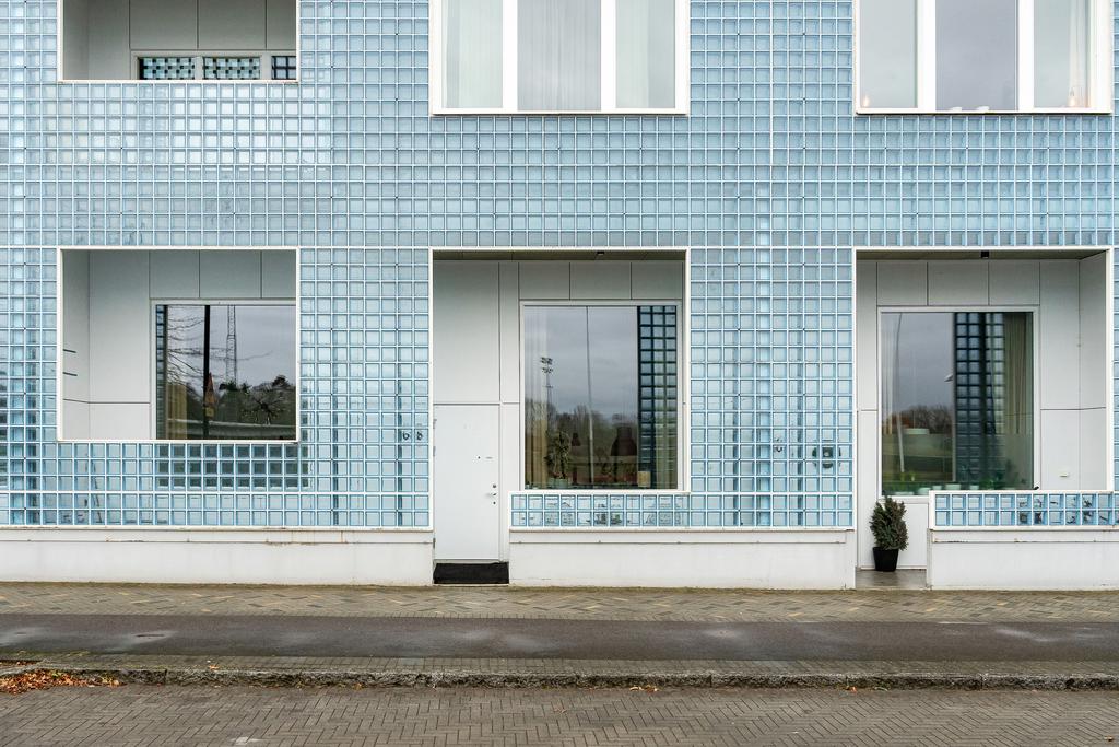 Exteriör med glasbetong