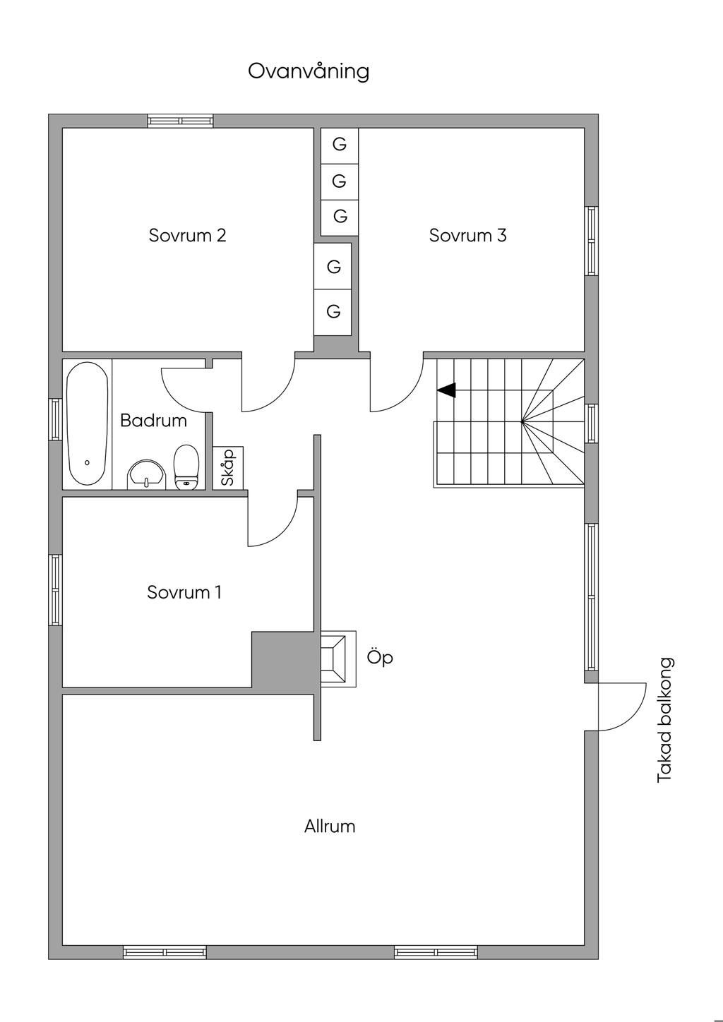 Övre plan