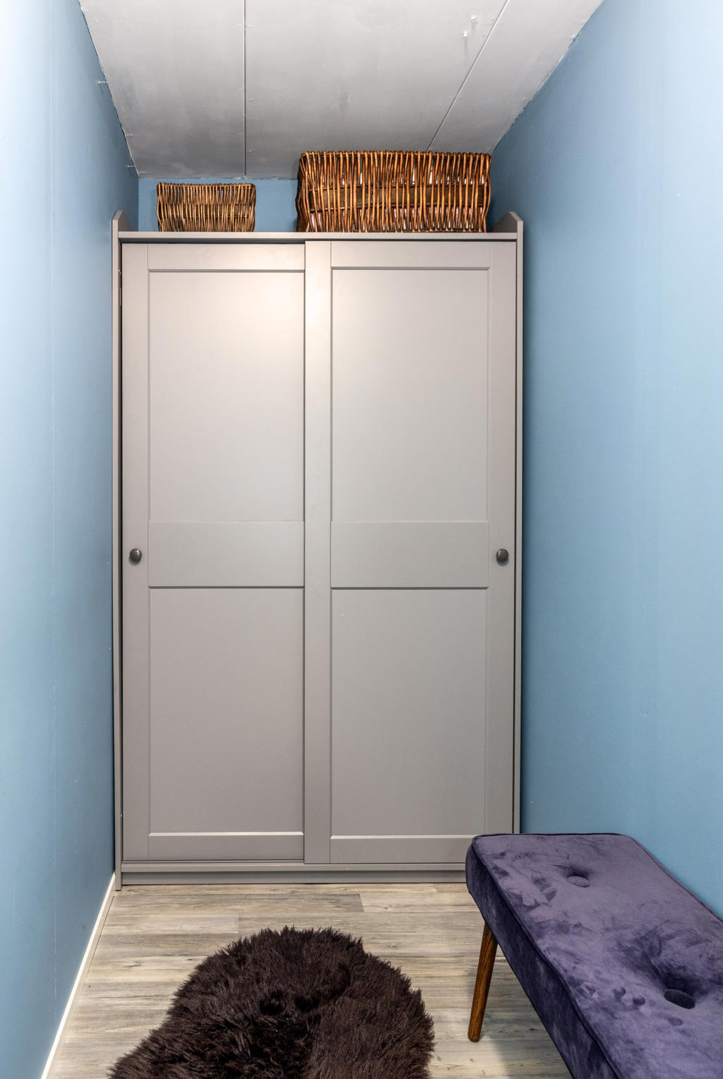 Klädkammare på övervåningen 
