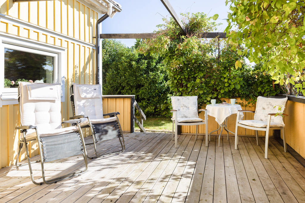 Solig uteplats 