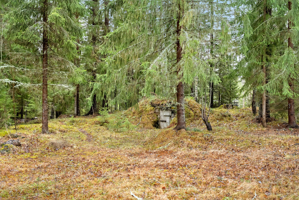 Jordkällare på tomten.