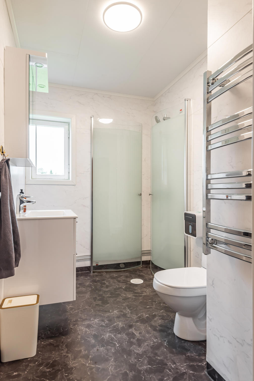 Badrum på övre plan