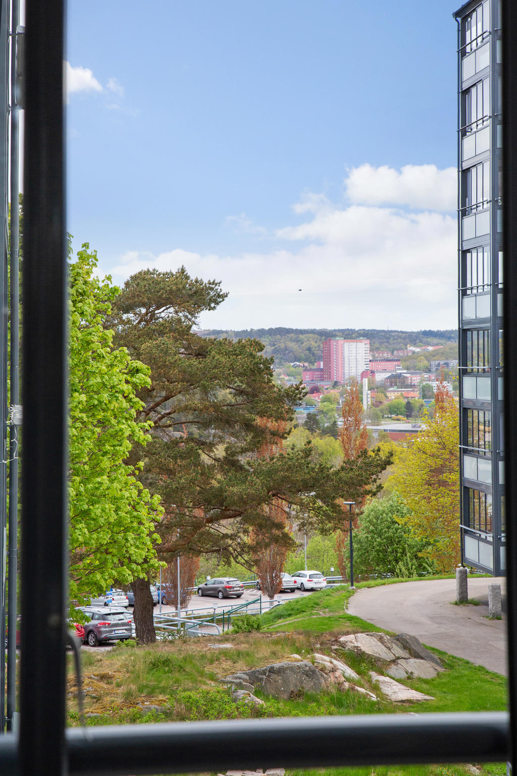 Utsiktsbilder från balkong 