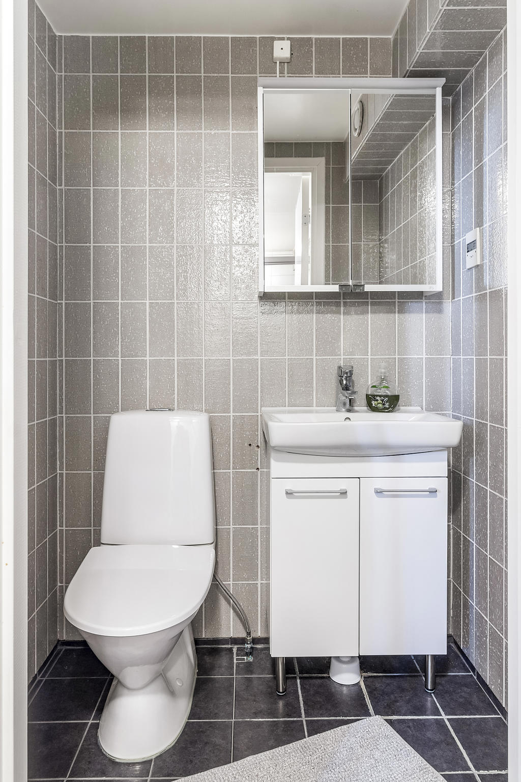 Wc intill bastu och dusch