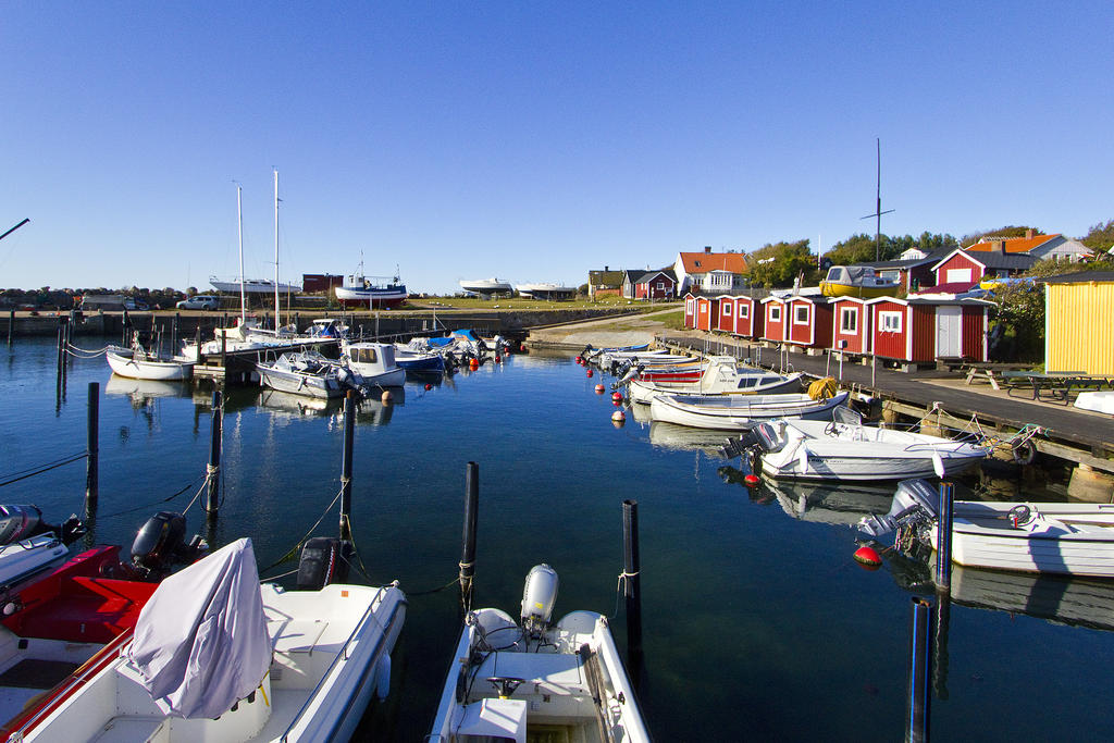 Småbåtshamnen i Nyhamnsläge