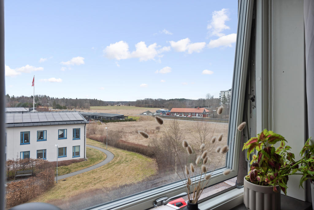 Utsikt från sovrummet